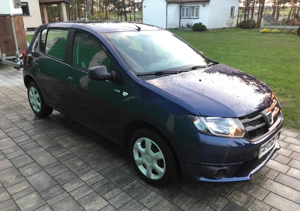 Dacia Sandero cena 21700 przebieg: 95000, rok produkcji 2016 z Siemiatycze małe 211